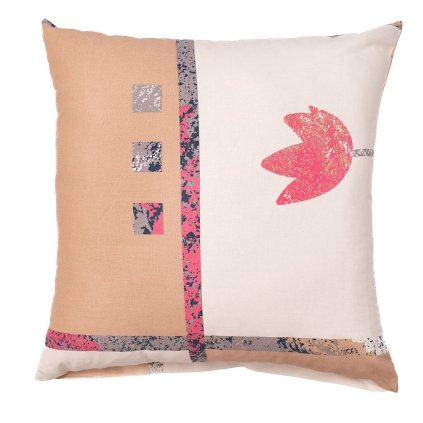 Dadka Povlak bavlna Tulipán světle hnědý (Rozměr 50x70)