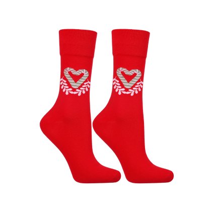 Dámské ponožky Moraj CSLS250-032/2 pak (Velikost 39-44, Barva Červená)
