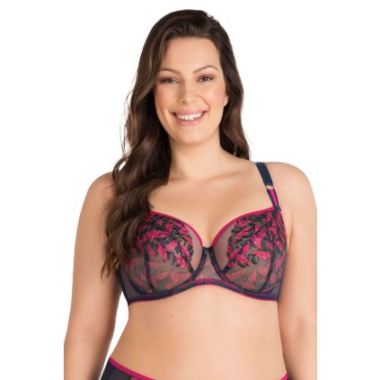 Podprsenka Gorsenia K789 Kayla (Velikost 75E, Barva Modrá - tmavě)