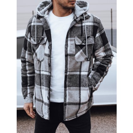 Pánská bunda s kapucí Dstreet TX4958 (Velikost M, Barva Černá)