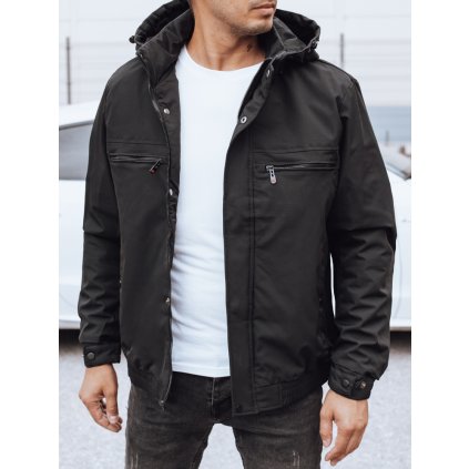 Pánská přechodová bunda Dstreet TX5031 (Velikost M/48, Barva Černá)