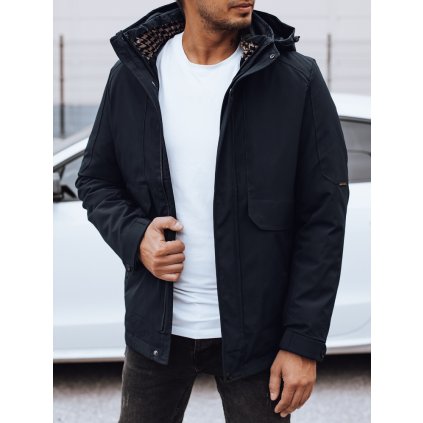 Pánská bunda s kapucí Dstreet TX4907 (Velikost M, Barva Modrá)