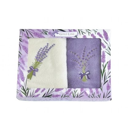 10029 1 darkova sada rucniku levandule 2 ks dadka vracov