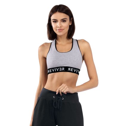 Sportovní top Reviver F5511 (Velikost XL, Barva Šedá)