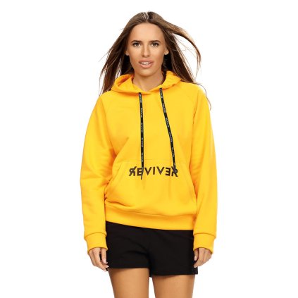 Dámská mikina Reviver F5600 (Velikost L/XL, Barva Žlutá)