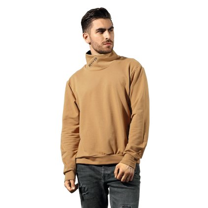 Pánská mikina Reviver F5608 (Velikost XL, Barva Hnědá)
