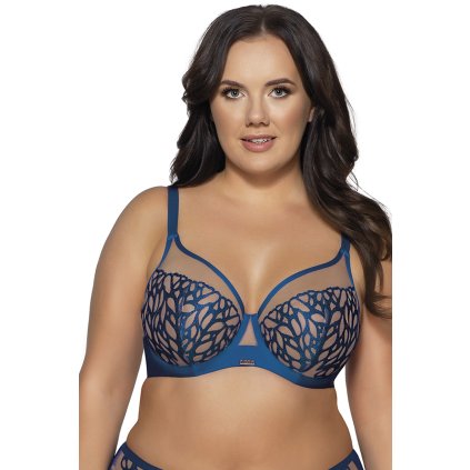 Podprsenka Ava 2057 Monarch Maxi (Velikost 75L, Barva Modrá)