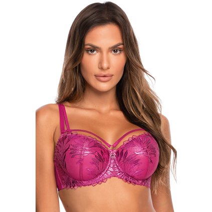 Podprsenka Axami V-10261 - -Push - up (Velikost 85C, Barva Růžová)