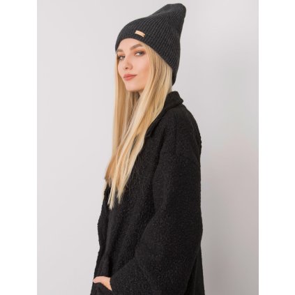 Čepice -JK-CZ-38.26X (Barva Šedá - tmavě, Velikost UNI)