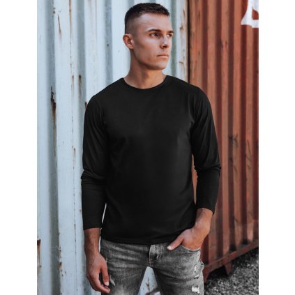 Pánské tričko Dstreet LX0577 (Velikost S, Barva Černá)