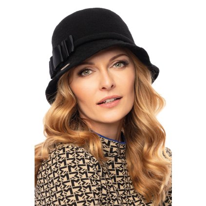 Dámský klobouk Vivisence 7061 (Velikost UNI, Barva Černá)