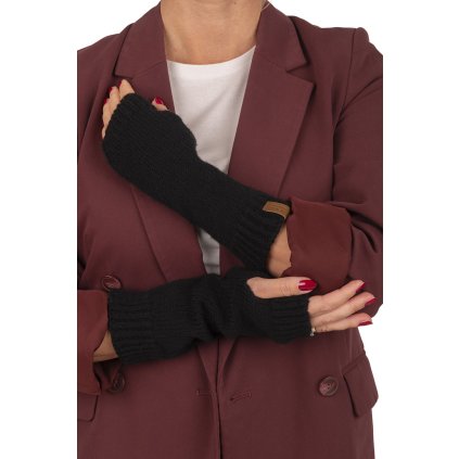 Návleky na ruce Vivisence 7215 Merino (Velikost UNI, Barva Černá)