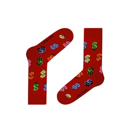 Dámské ponožky John Frank WJFLSFUN-CH13 (Velikost UNI, Barva Vícebarevná)