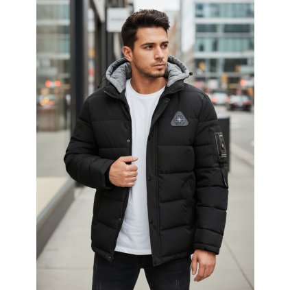 Pánská bunda Dstreet TX5091 (Velikost S, Barva Černá)