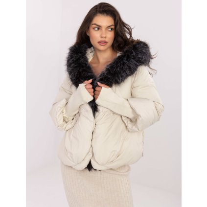 Bunda -MBM-KR-26106.96 (Barva Béžová - světle, Velikost L)