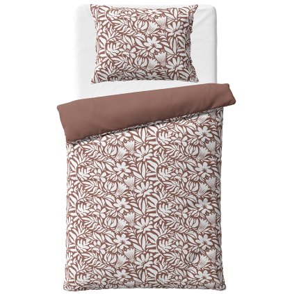 44713 6 flanelove povleceni kvetinova harmonie 140x200