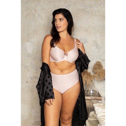 Bezešvá vyztužená podprsenka DreamBra s mašličkou Gingerbread Timo 041835 (Velikost 85B, Barva Tělová)