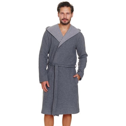 Pánský župan Doctor Nap SMW.7230 (Velikost M, Barva Šedá)