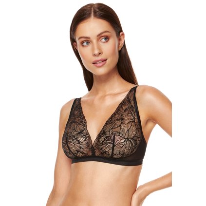 Podprsenka Gorteks Harlow/B2 (Velikost 75E, Barva Černá)