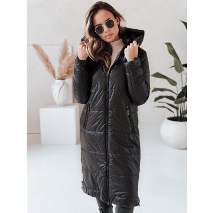 Dámská bunda s kapucí Dstreet TY0000 (Velikost S, Barva Černá)