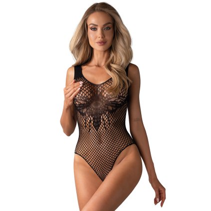 Body Obsessive B134 teddy (Velikost S/M, Barva Černá)
