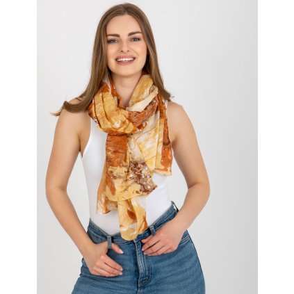 Šátek AT-PO-205011.38 Factory Price (Barva Béžová, Velikost UNI)