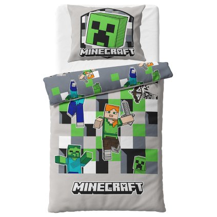 44092 detske povleceni minecraft objev svuj svet