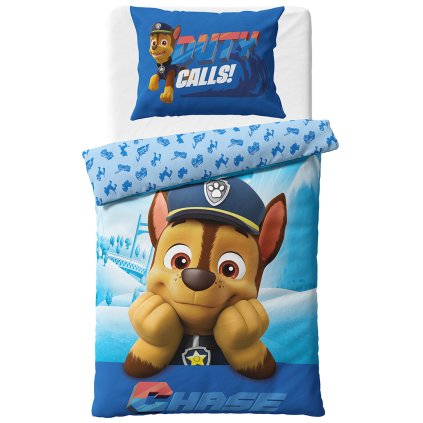 44671 detske povleceni tlapkova patrola policista chase 140x200