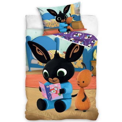 44674 povleceni do postylky zajicek bing cteni pohadek baby