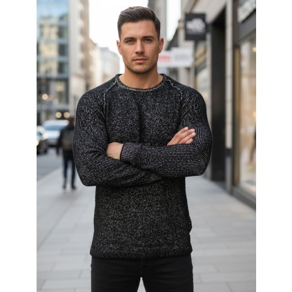 Pánský svetr WX2311z (Velikost S, Barva Černá)