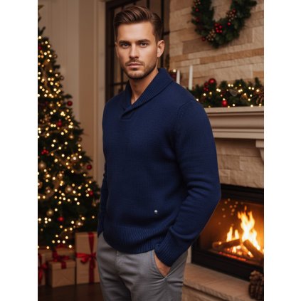 Pánský rolák bez potisku Bolf Dstreet WX1875z (Velikost M, Barva Modrá)