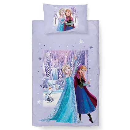 44698 povleceni do postylky ledove kralovstvi mraziva krajina 100x135 40x60 cm