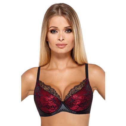 Podprsenka PariPari Catherine III - Push - up (Velikost 85B, Barva Černá)