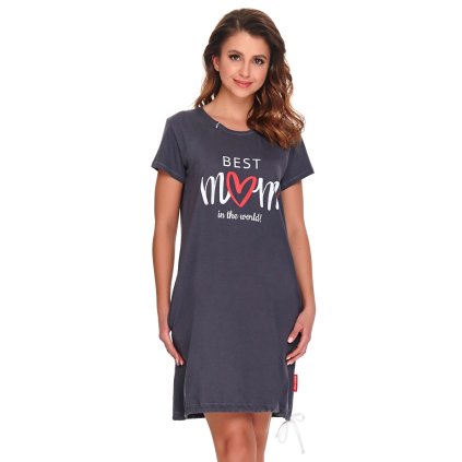 Noční košile Doctor Nap TCB.9900 (Velikost S, Barva Šedá)