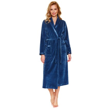 Dámský župan Doctor Nap SWA.1078 (Velikost M, Barva Modrá - tmavě)