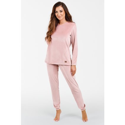 Dámský domácí úbor Italian Fashion Akara (Velikost S, Barva Růžová)