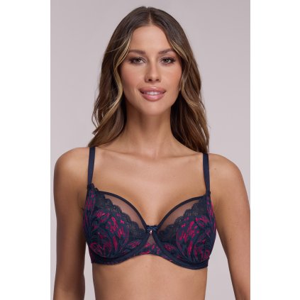 Podprsenka Ava 2183 Sensation (Velikost 80F, Barva Modrá - tmavě)