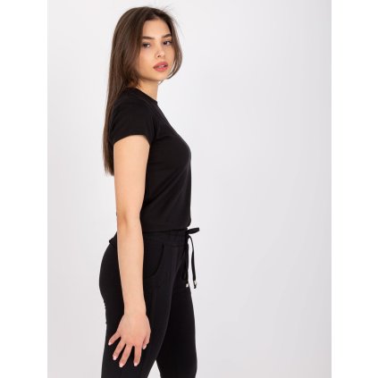 Tričko RV-TS-4623.32 BASIC FEEL GOOD (Barva Černá, Velikost XL)