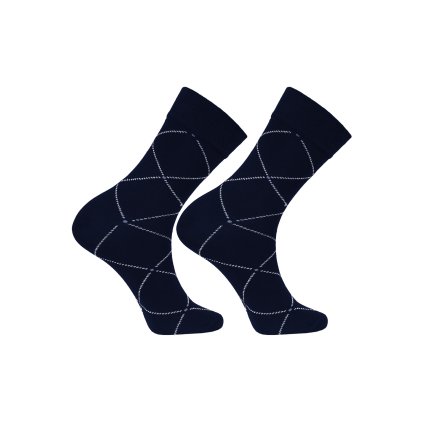 Pánské ponožky Moraj CML400-006 (Velikost 39-42, Barva Modrá - tmavě)