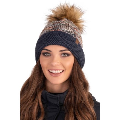 Čepice Vivisence 7024 (Velikost UNI, Barva Modrá - tmavě)