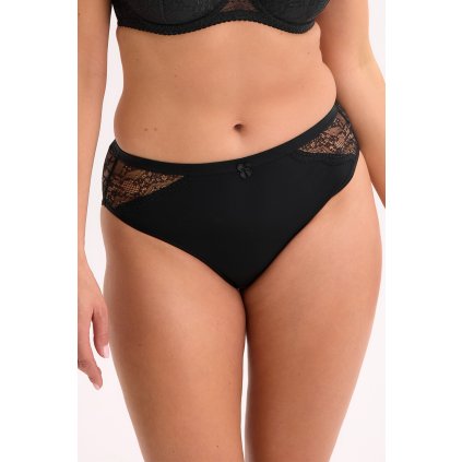 Kalhotky Gaia 1336P Daisy (Velikost 2XL, Barva Černá)