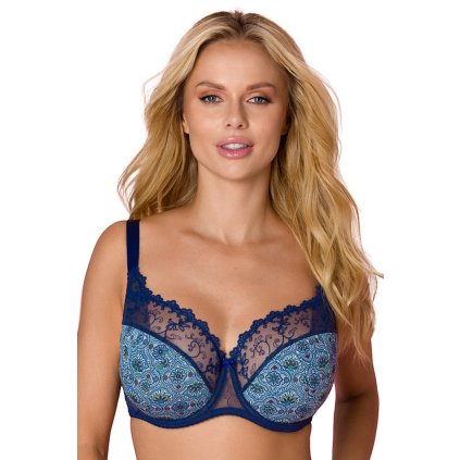 Podprsenka Vena VB-467 (Velikost 75D, Barva Modrá - tmavě)