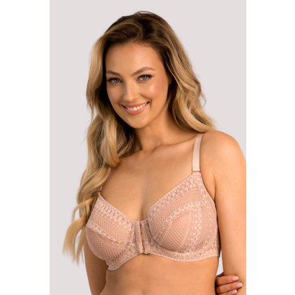 Podprsenka Unikat Kora (Velikost 90F, Barva Béžová)