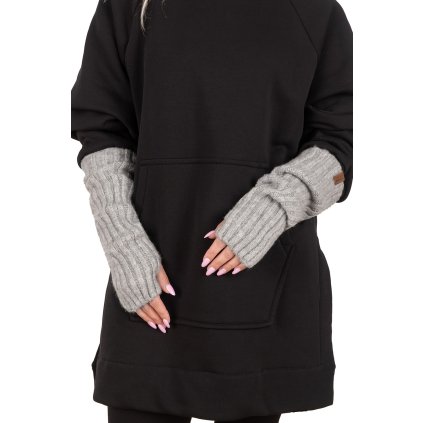 Pohodlné návleky / rukavice Vivisence 7217 (Velikost UNI, Barva Šedá)