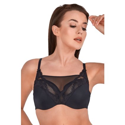 Podprsenka Gaia 1216 Ida (Velikost 85E, Barva Černá)