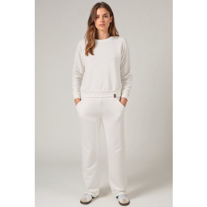 Dámská tepláková souprava Vivisence 9205kmpl (Velikost 2XL, Barva Bílá)