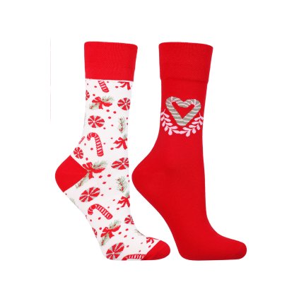 Dámské ponožky Moraj CSLS250-032/2 pak (Velikost 39-44, Barva Červená)
