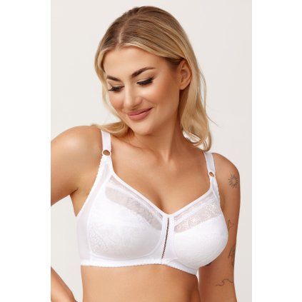 Podprsenka Azal 024 - polovyztužená (Velikost 75D, Barva Bílá)
