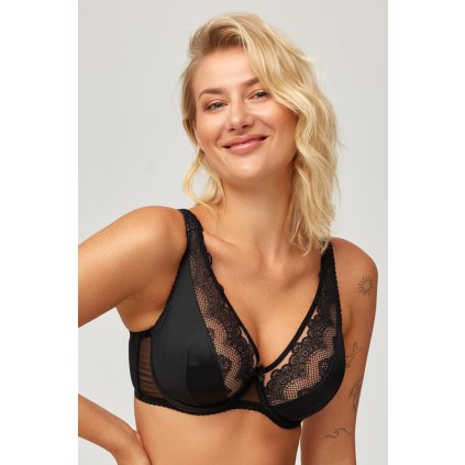 Podprsenka Azal Gloria - nevyztužená (Velikost 75D, Barva Béžová)