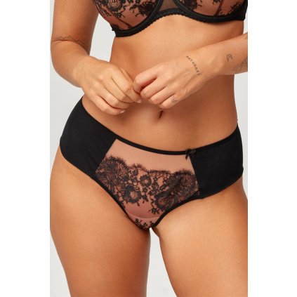 Kalhotky Azal Sara brazilky (Velikost S, Barva Černá)